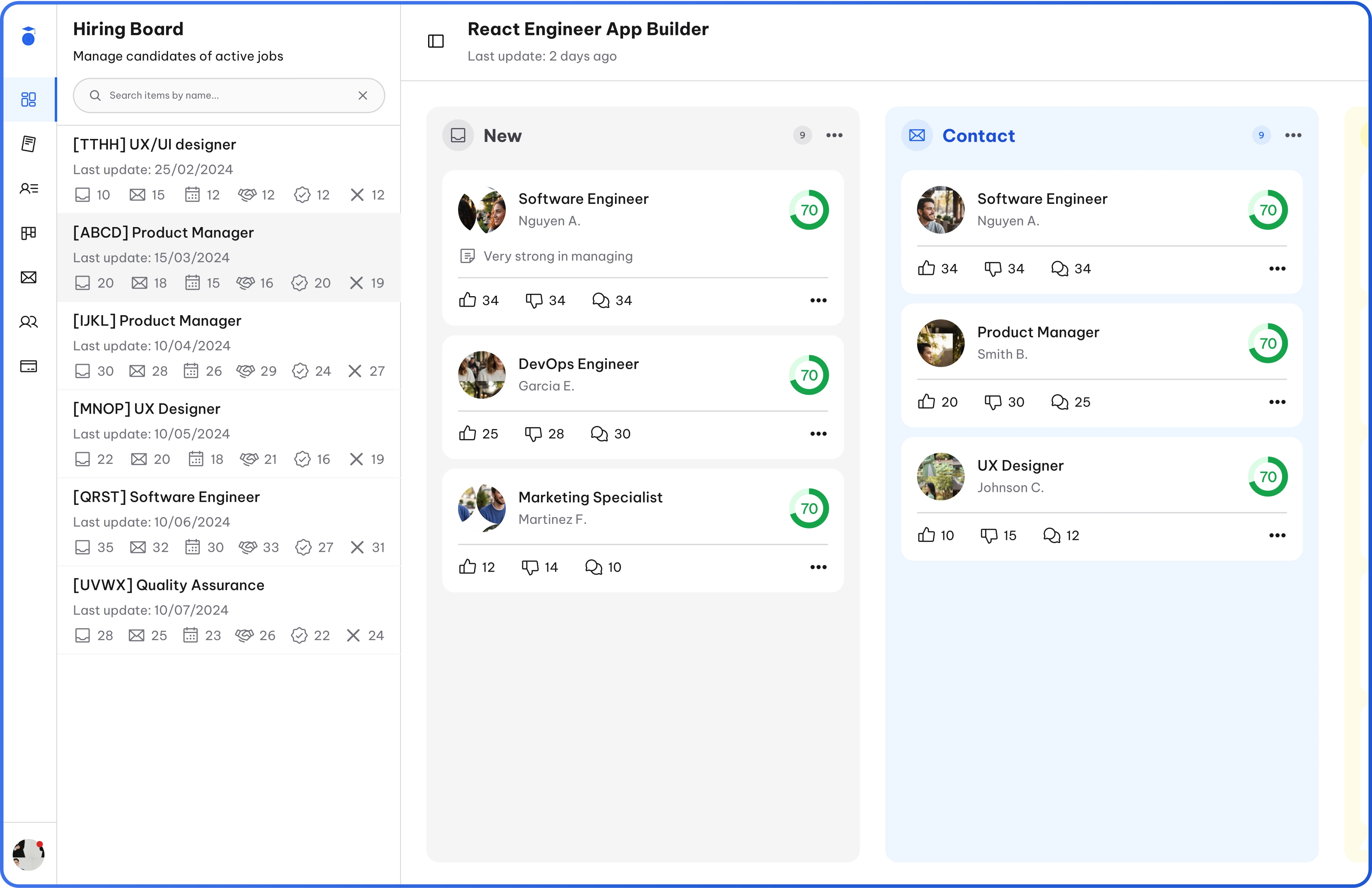 Recruiter demo